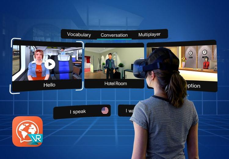 Mondly VR app