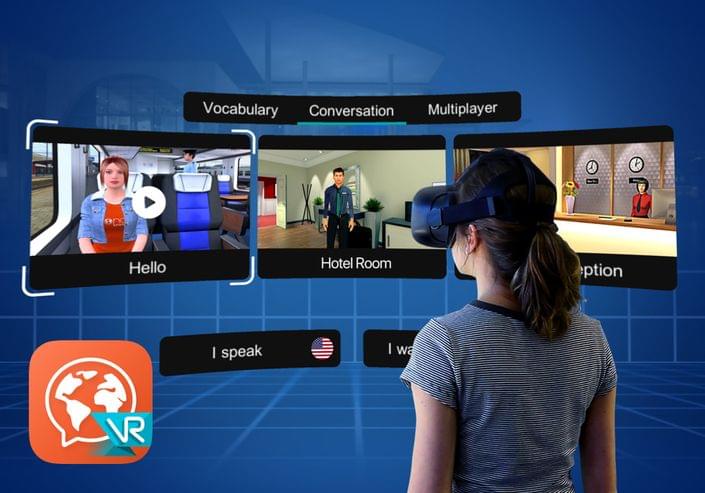 Mondly VR app