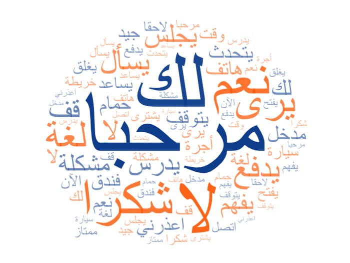 Top Arabic words