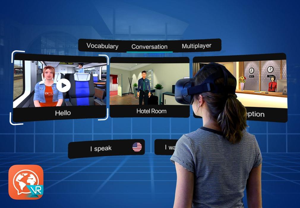 Mondly VR app