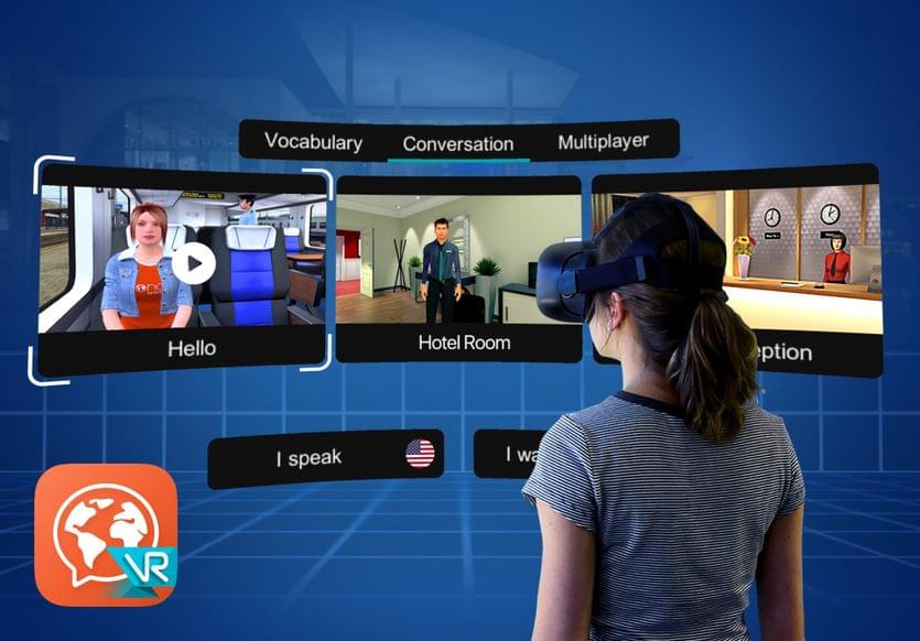 Mondly VR app