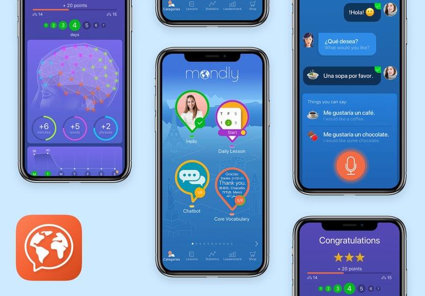 Mondly main app