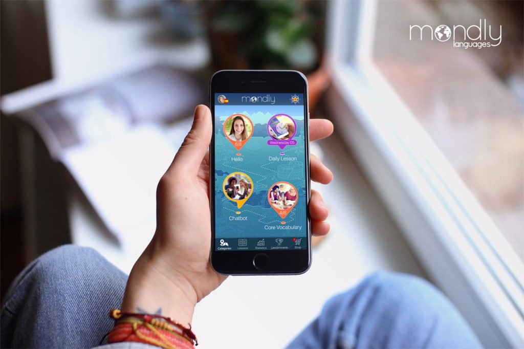 Mondly 1000 daily lessons for free