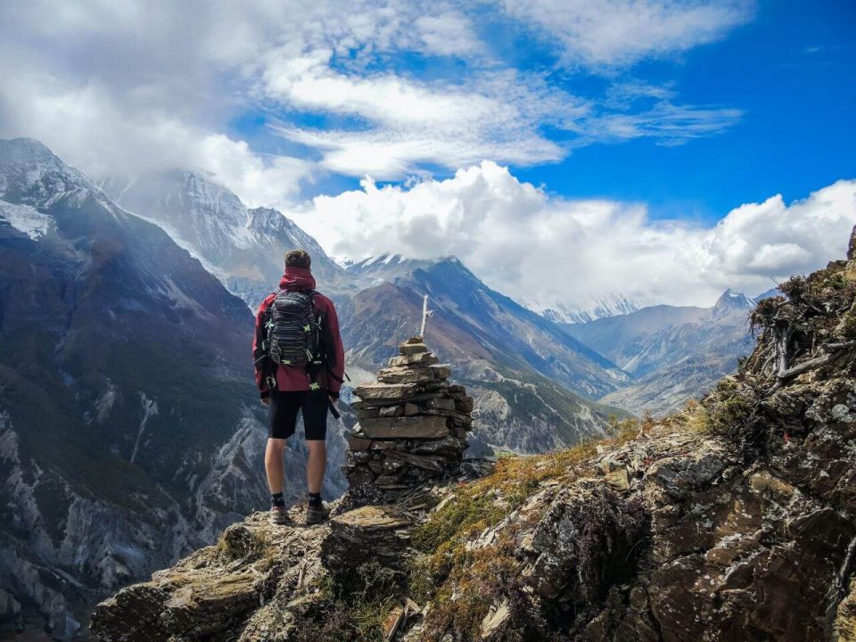 man on the mountain