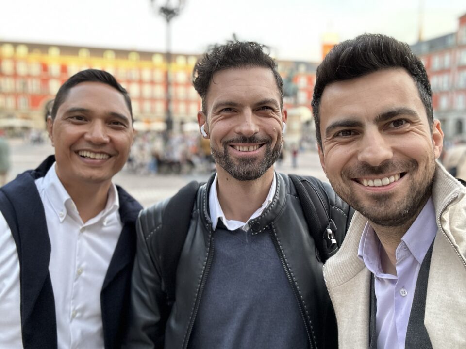 10 Years of Mondly | 10 Stories – Story 8: The Sum of Our Best 2 Mondly founders and Ebrahim