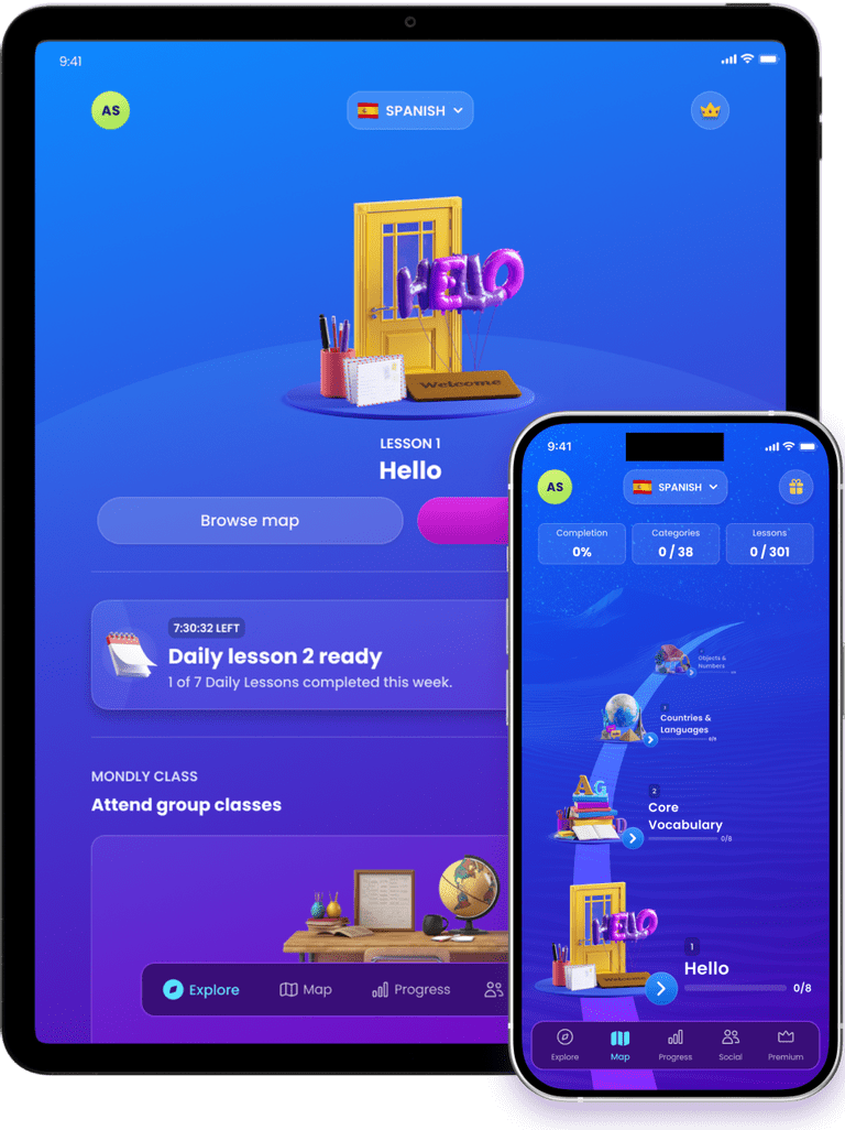 Mondly languages app