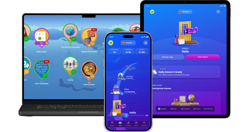 Mondly languages app