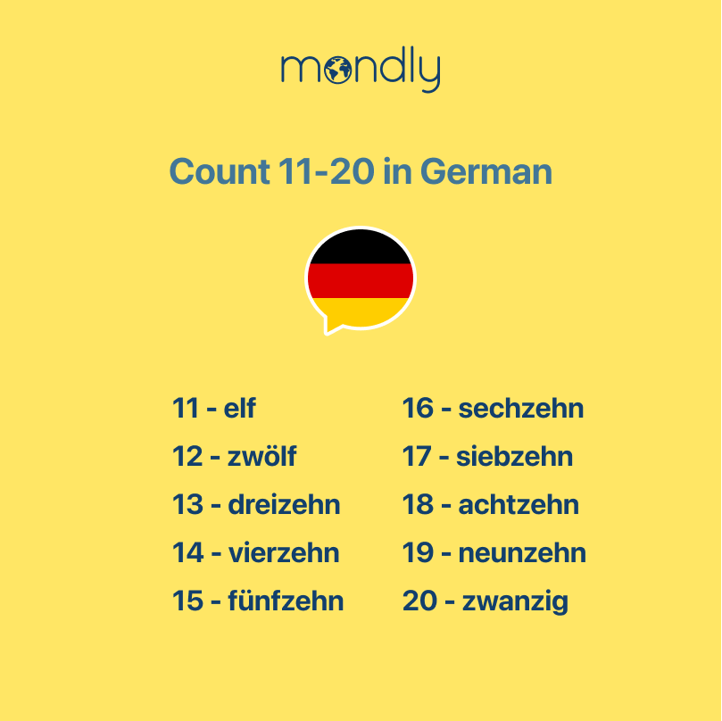 count in german