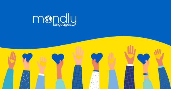 Mondly Is Offering Free Mobile Language Courses for Millions of Ukrainian Refugees